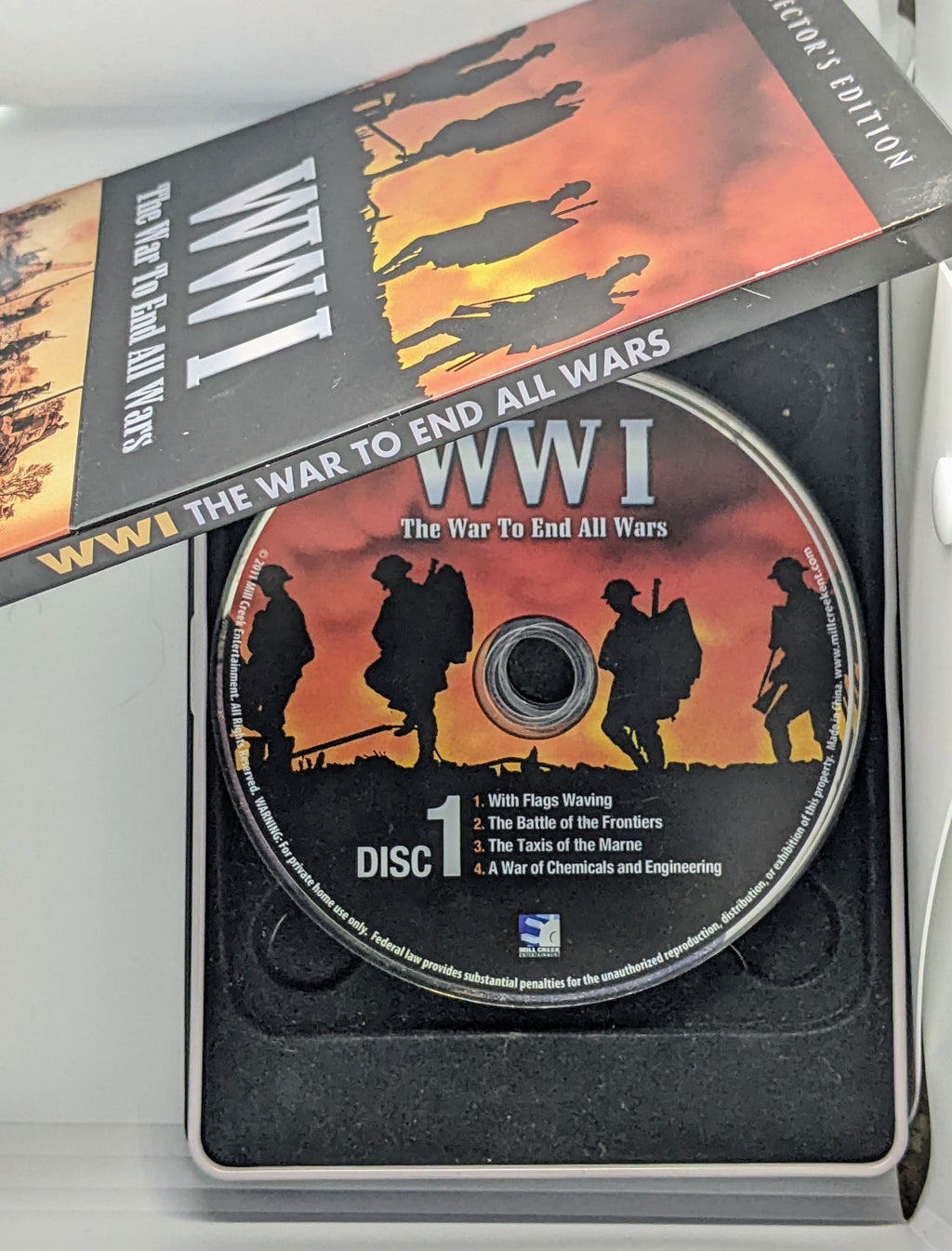 WWI: The War to End All Wars - Complete 10-Part Documentary DVD Collection (3-Disc Collector's Tin)