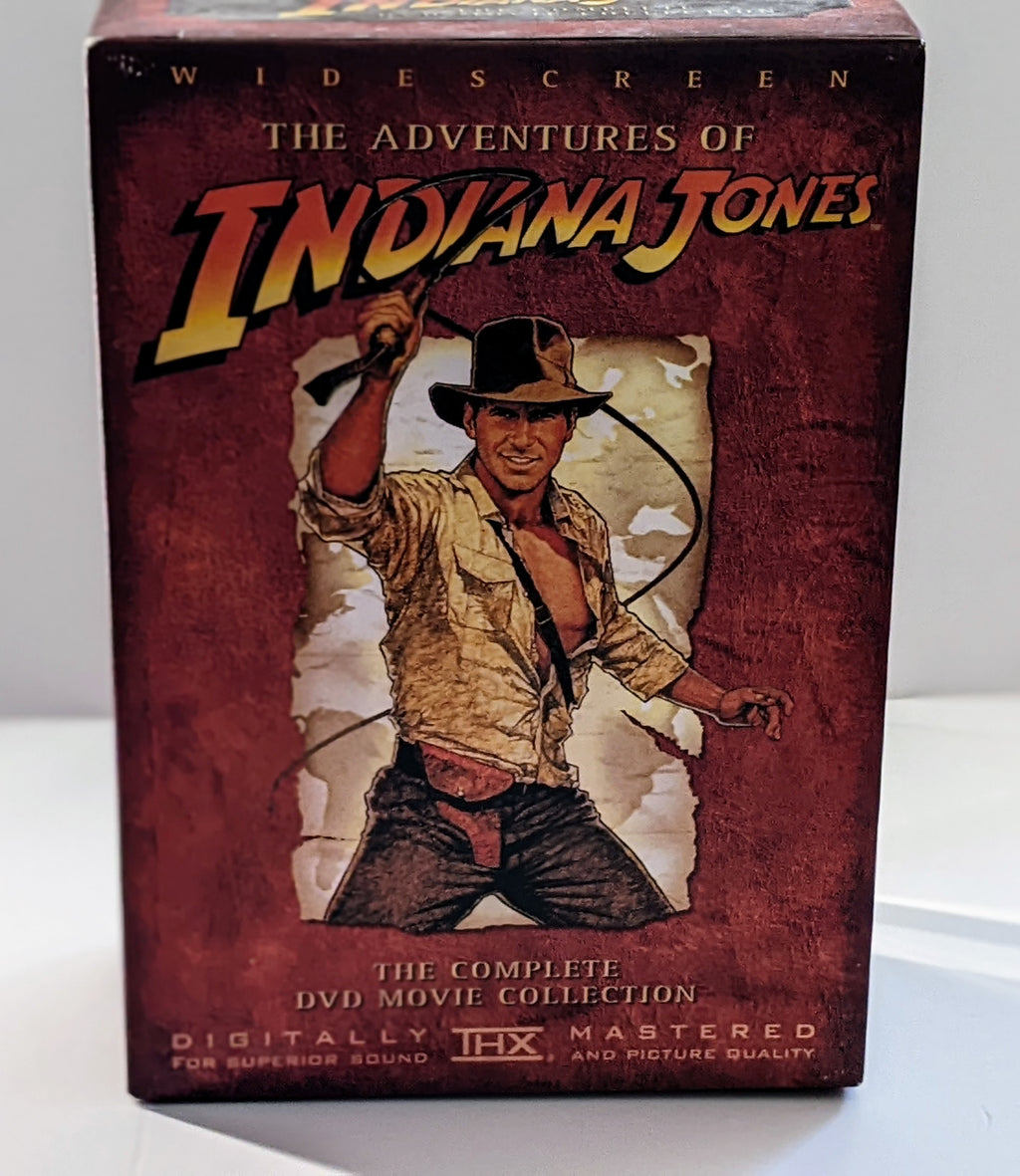 The Adventures of Indiana Jones Complete DVD Movie Collection 4-Disc Box Set