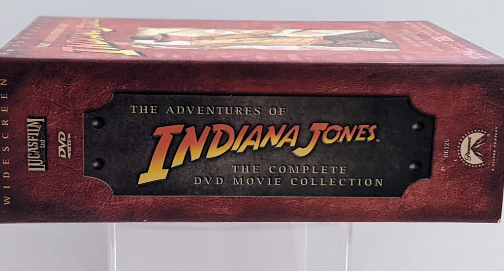 The Adventures of Indiana Jones Complete DVD Movie Collection 4-Disc Box Set