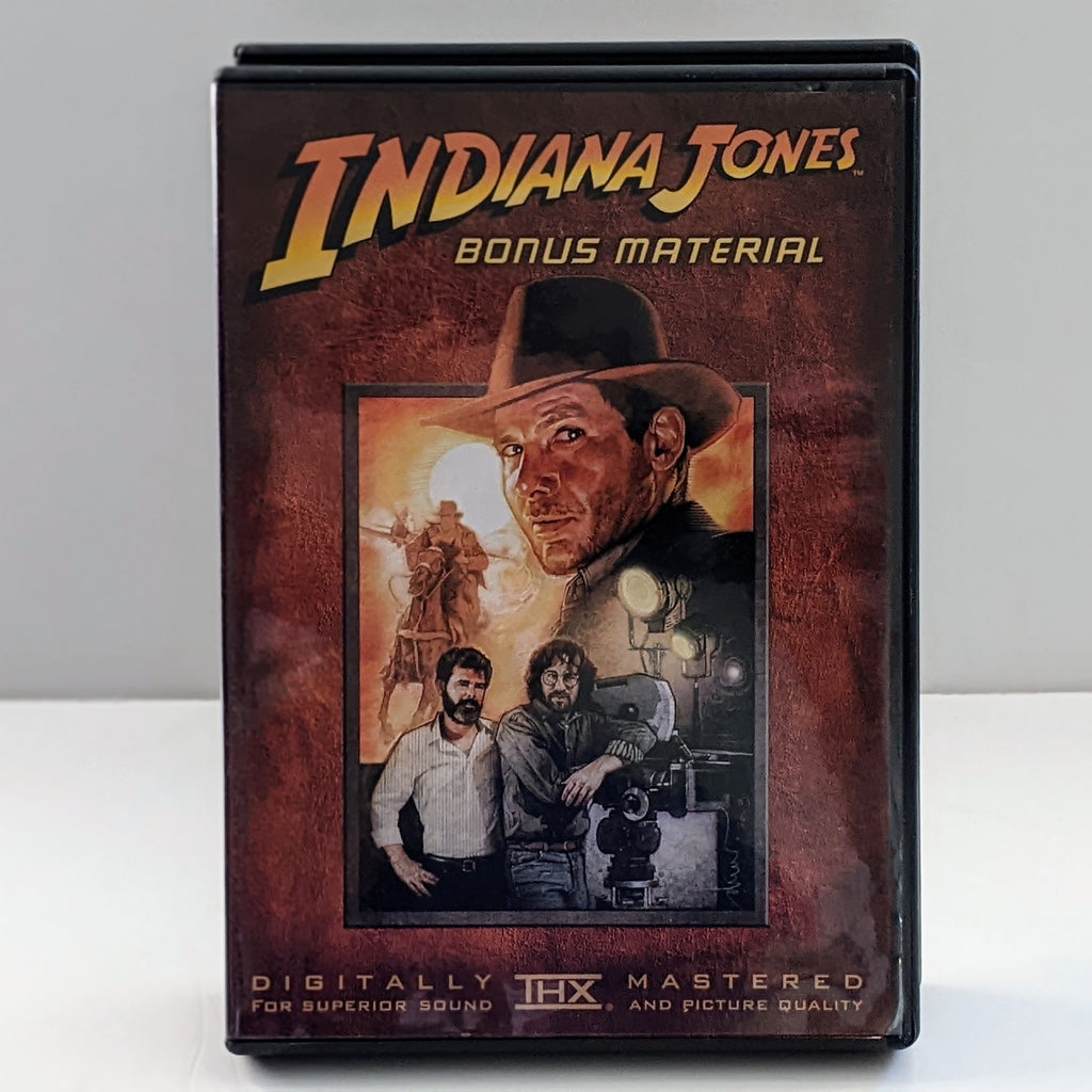 The Adventures of Indiana Jones Complete DVD Movie Collection 4-Disc Box Set