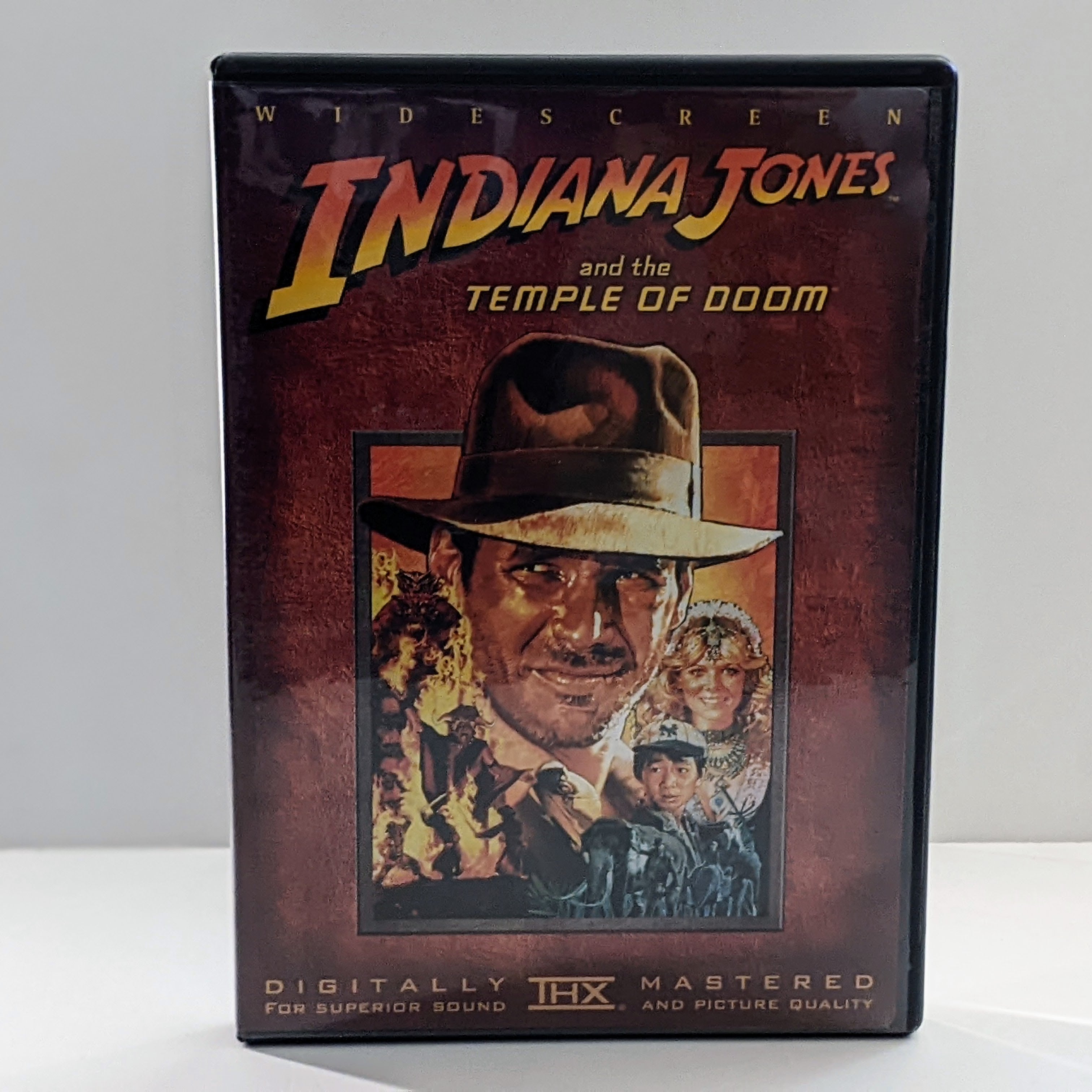 The Adventures of Indiana Jones Complete DVD Movie Collection 4-Disc Box Set