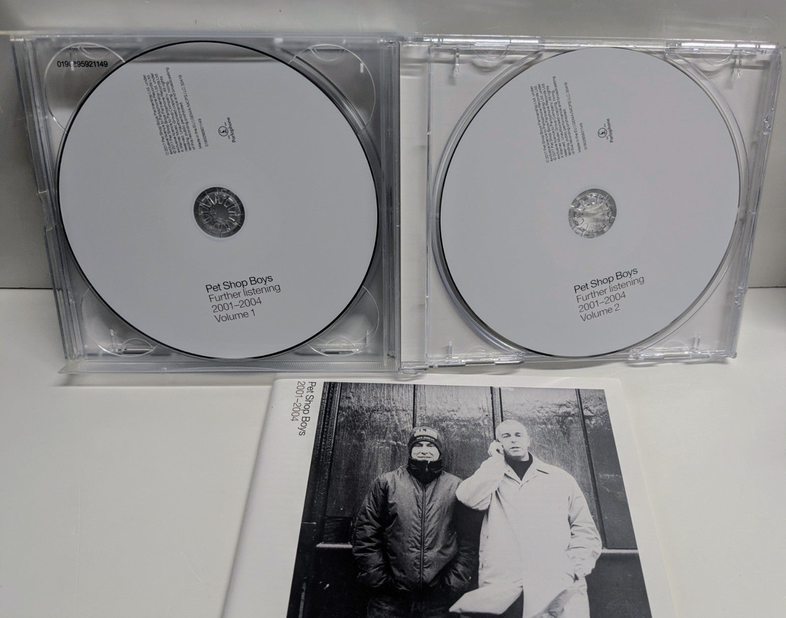 Release/Further Listening 2001-2004 by The Pet Shop Boys 3-Disc CD Set 2017