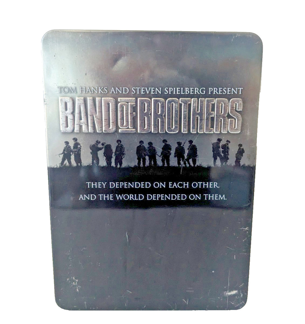 Band of Brothers DVD 2002 6-Discs Metal Tin Box Set HBO Mini Series