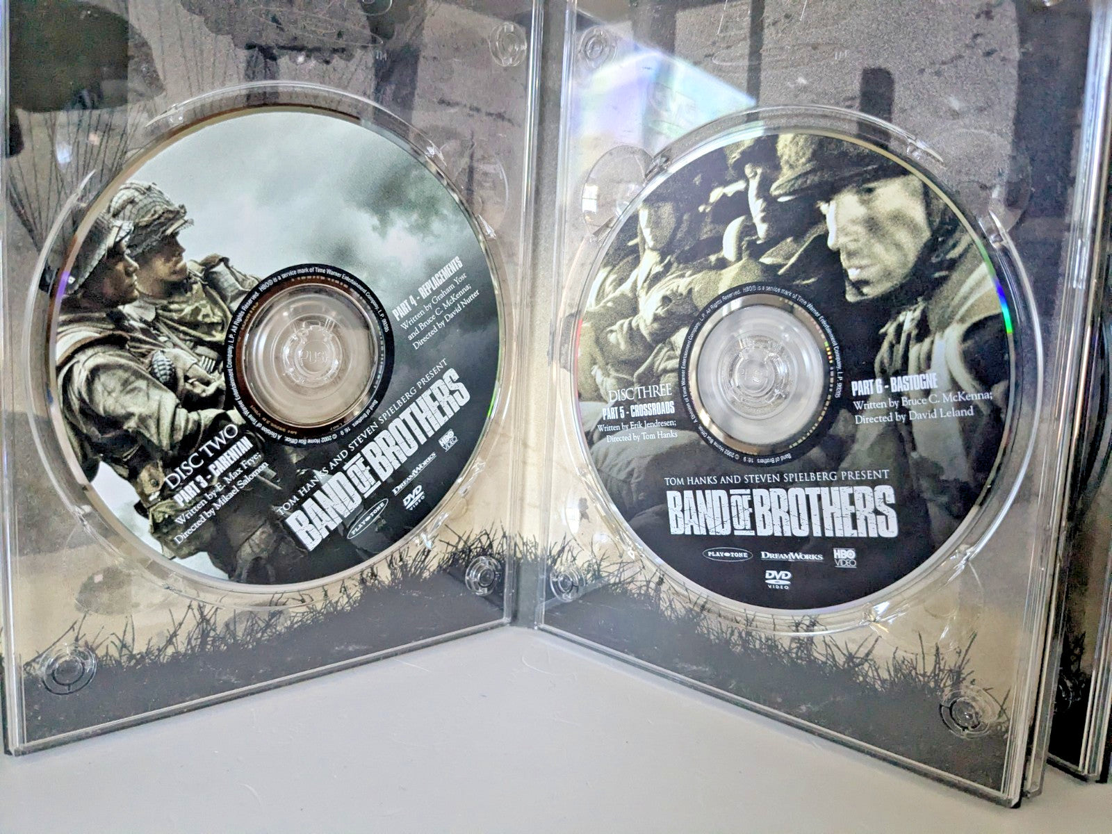 Band of Brothers DVD 2002 6-Discs Metal Tin Box Set HBO Mini Series