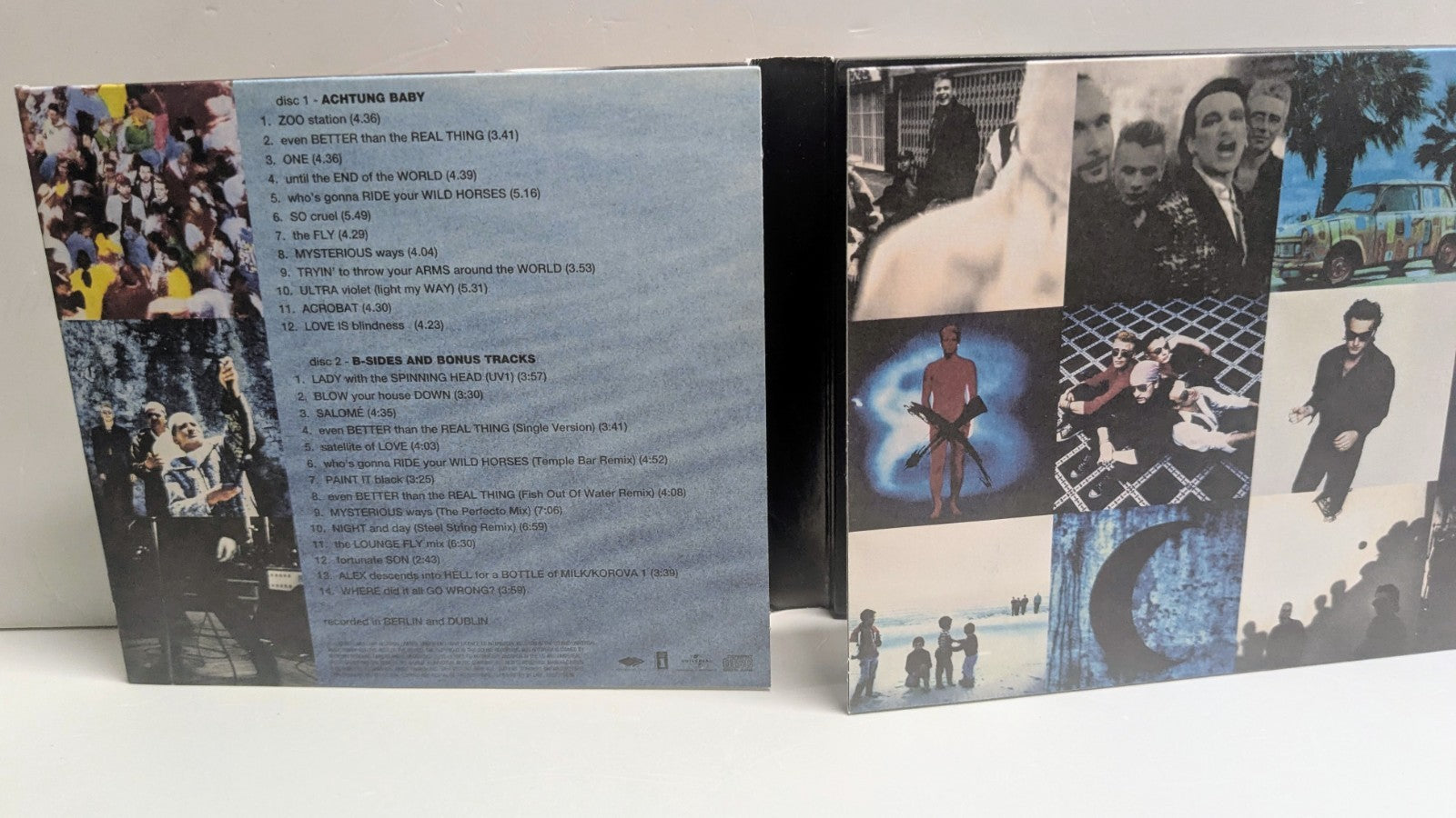 Achtung Baby by U2 Digipak 2011 CD 20th Anniversary Edition Mercury NEW