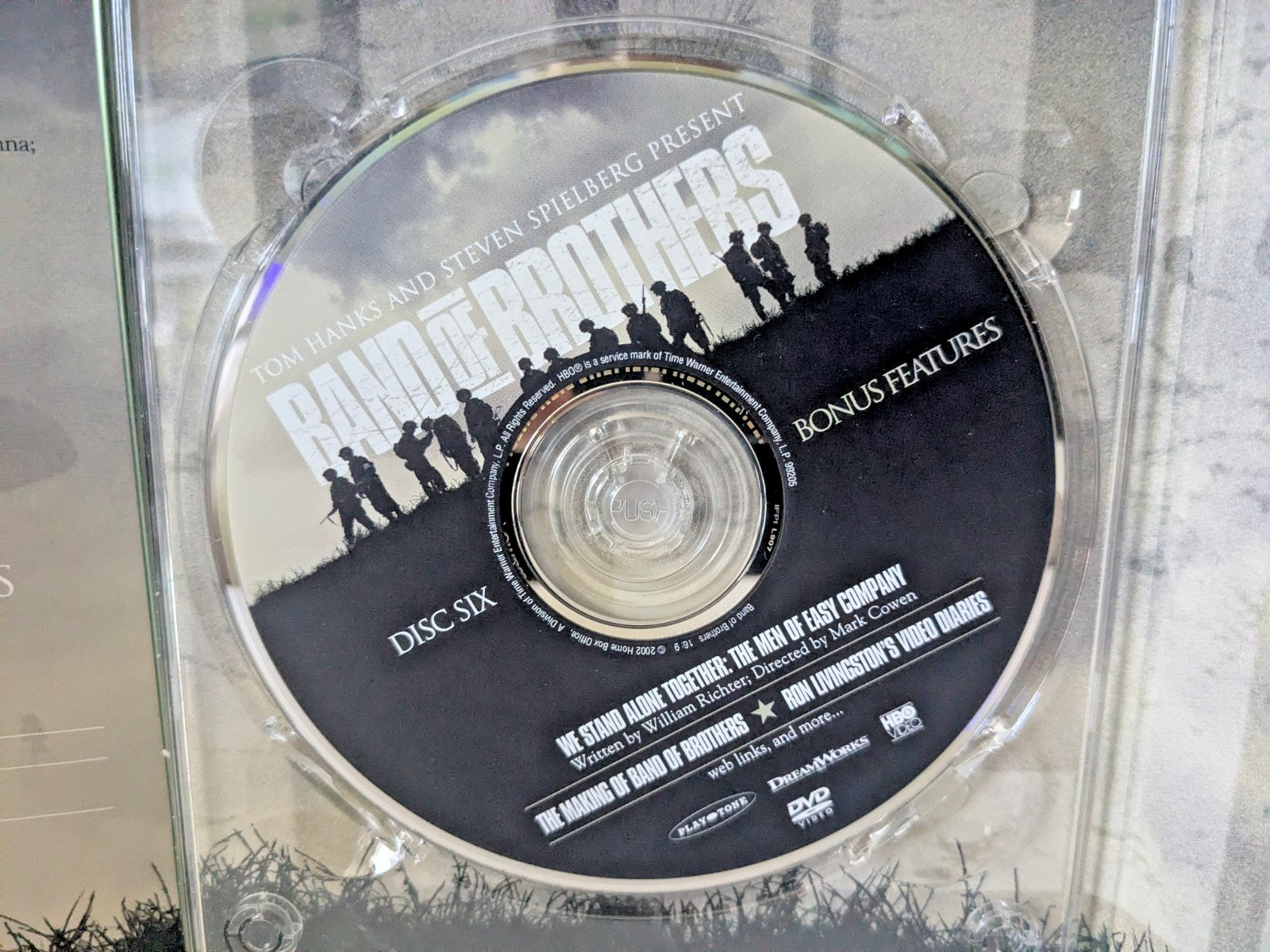 Band of Brothers DVD 2002 6-Discs Metal Tin Box Set HBO Mini Series